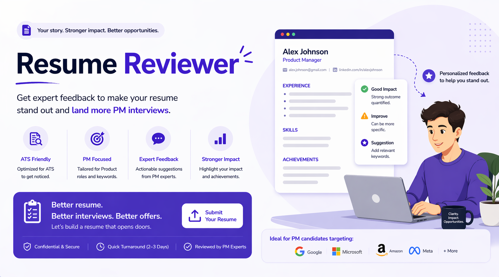 Product is Life - Resume Reviewer